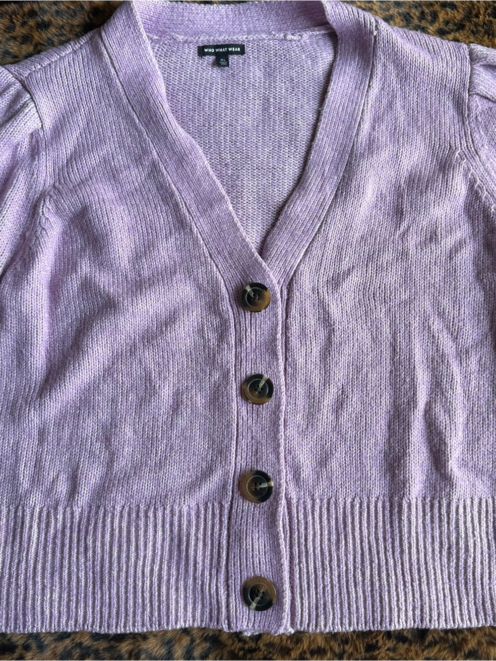 WhoWhatWear cropped cardigan